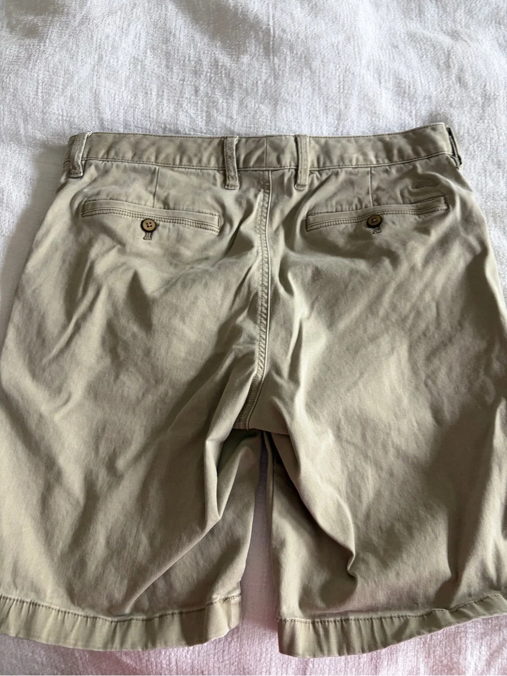 Tommy Bahama Khaki Green Men's Shorts with Blue Lining
